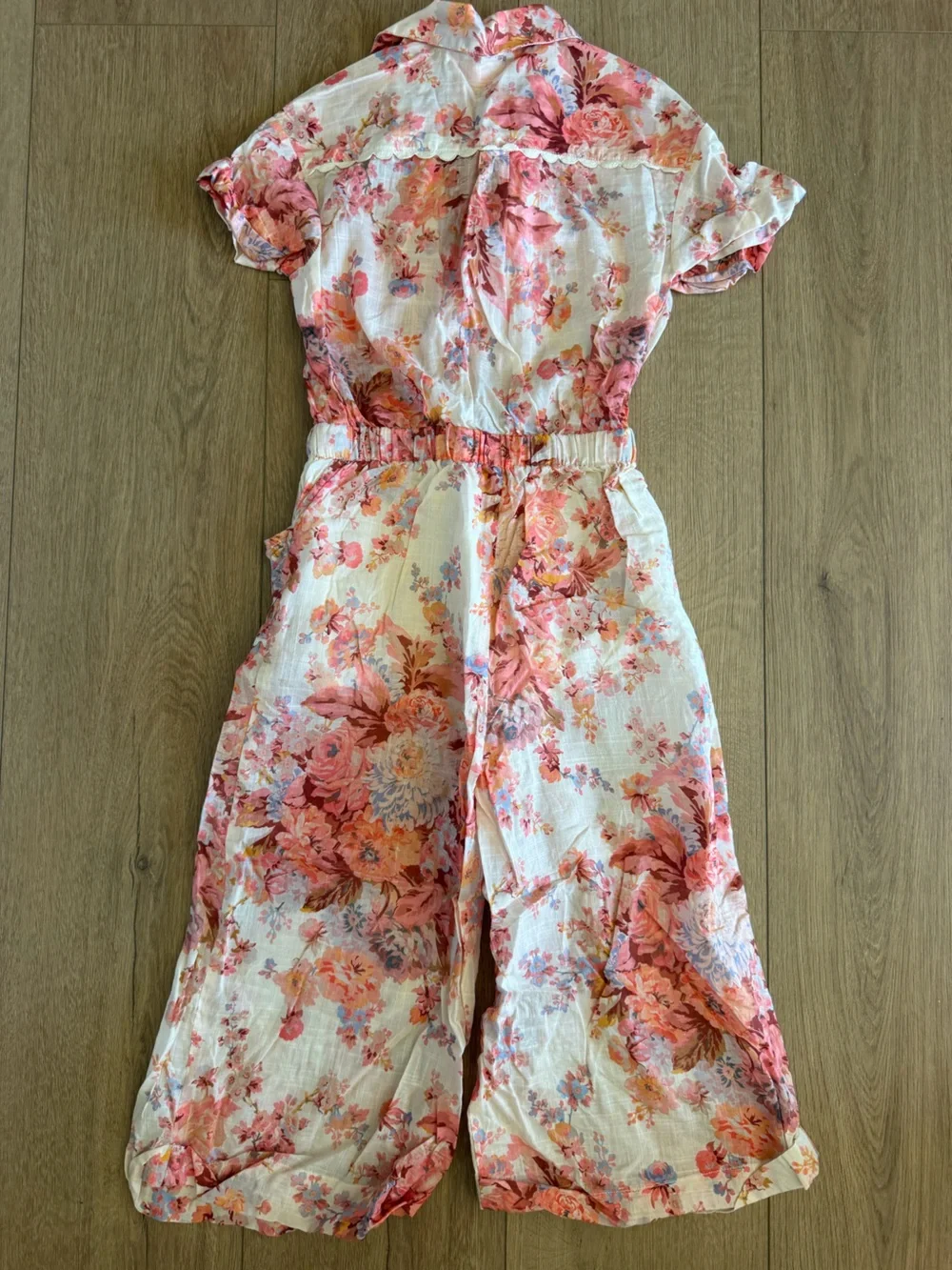 Zimmermann Kids Floral Jumpsuit